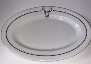 Vintage Elks Club Platter BPOE Restaurant Ware Bakersfield Calif. USA Large - Picture 1 of 11