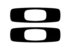 Custom 2x Oakley "O" Vinyl Decal Sticker: Cars, SUV, Boats, Truck, Mx, BMX - Bild 1 von 1