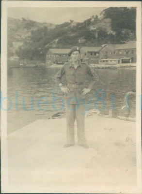 1946 Japan Kure RE MQMS Johnnie Hill Workshop Basi Orig Photo by British Soldier - Image 1 of 2