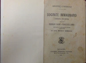 SOCRATE IMMAGINARIO COMMEDIA PER MUSICA - Imagen 1 de 1