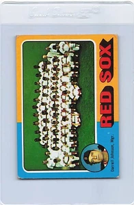 1975 Topps #172 Red Sox Team Card EX *7465 - Picture 1 of 2