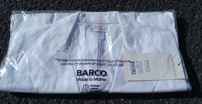 Barco White Lab Jacket 38in 4 Pkt White NEW Size 38 - Image 1 of 4