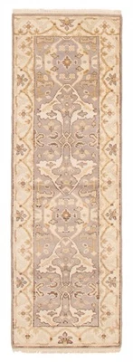 2'7" x 7'11" Vintage Hand-knotted Runner Rug Traditional Oriental Wool Carpet - Image 1 of 4