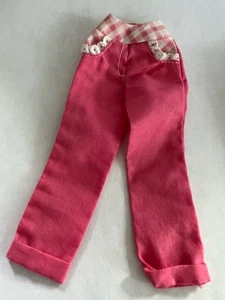 Barbie Doll Pants Pink And White Very Cute! - Picture 1 of 7