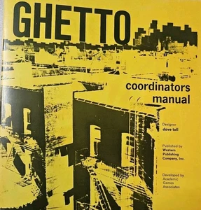 Vintage 1969 Ghetto Brettspiel Top Zustand Selten Plain Box Prototyp ? - Bild 1 von 19