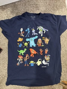 Pixar T-Shirt Large blau einseitig Grafik - Bild 1 von 5
