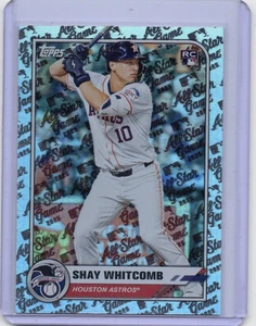2025 Topps All Star Game Series Shay Whitcomb Rookie Rainbow Foil Holo #97 - Picture 1 of 2
