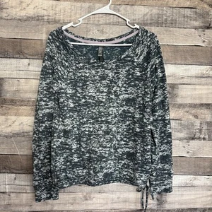 Mountain Hardwear Burned Out Long Sleeve Pullover Gray Women’s XS Outdoor Hiking - Picture 1 of 11