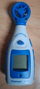 1× PeakTech 5170 Thermo-Windstärkemesser LCD ,beleuchtet -10-45°C PEAKTECH (F5) - Bild 1 von 4