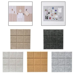 Cork Board 12\" x 12\" Corkboard Vision Board 12 Inches x 12 - Picture 1 of 36