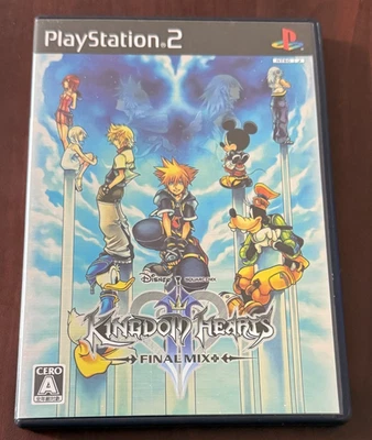 Kingdom Hearts II Final Mix (JP PlayStation 2, 2007) CIB - Image 1 of 4