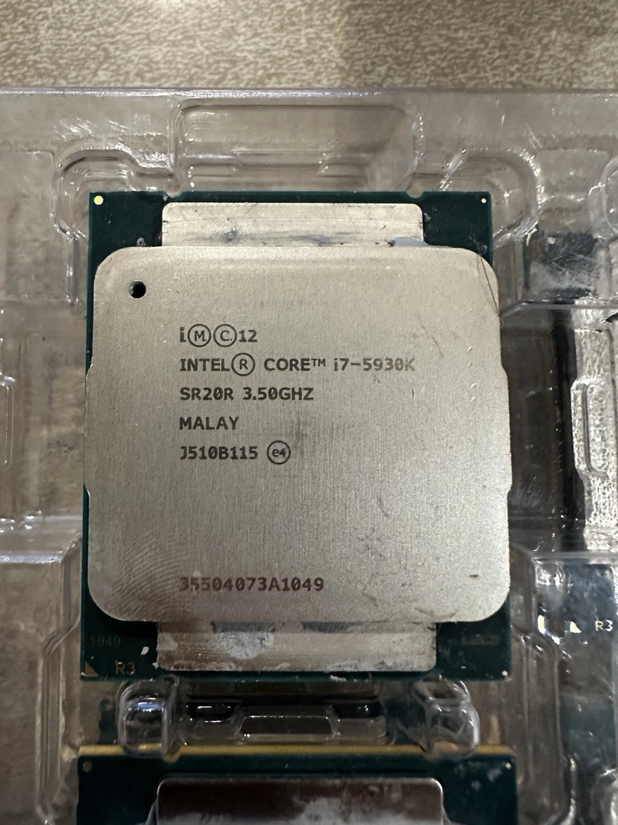 Intel Core i7-5930K Processor Model Computer Processors (CPUs) for