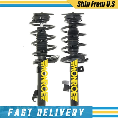 Monroe 2x puntal delantero completo y muelle helicoidal para Volvo C30 07-13 C70 S40 V50 Foto 1 de 4