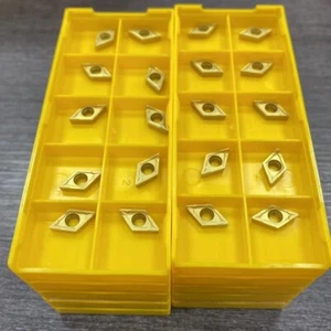 100pcs DCMT070204 BP010 DCMT21.51 Carbide Insert For Lathe Cutter Tool for steel - Picture 1 of 9