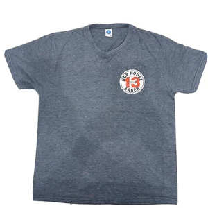 Hop house 13 Tshirt Tee mens Medium grey larger brewery festival pub distressed - Picture 1 of 5