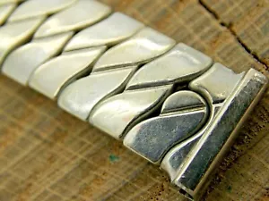 Vintage Speidel Pre-Owned Stainless Expansion Watch Band 15mm Straight Ladies - Picture 1 of 3