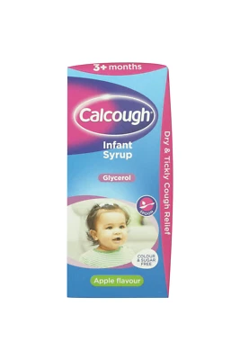 CALPOL Calcough Tickly Coughs Apple 3+ Months 125ml