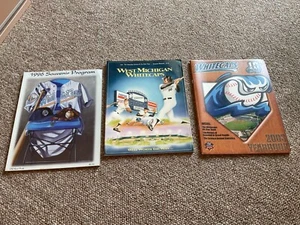 West Michigan Whitecaps Lot of Three Baseball Programs (1994, 1996, 2003) - Picture 1 of 11