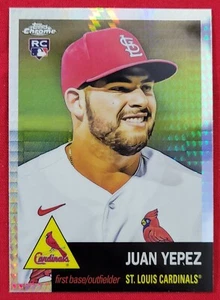 2022 Topps Chrome Platinum Anniversary JUAN YEPEZ RC #385 Prism Refractor - Picture 1 of 2