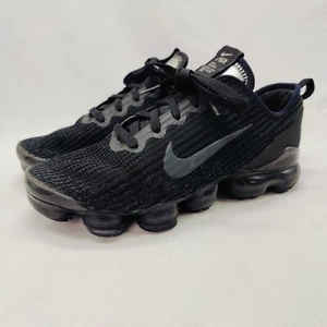 Nike Air VaporMax Flyknit 3 Youth 7Y Nero Running Scarpe da Ginnastica Sportive BQ5238-001 - Foto 1 di 9
