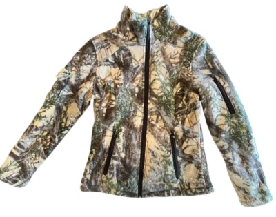 True Timber Camo Jacket Youth  Kids JR Sz Small Camouflage Zip Hunt - Image 1 of 4
