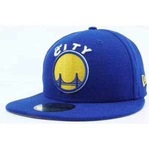 Golden State Warriors New Era 5950 The City Fitted Hat - Blue - Picture 1 of 1