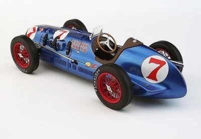 1949 BILL HOLLAND # 7 BLUE CROWN INDY 500 WINNER RACE CAR 1:18 REPLICARZ R18013 - Image 1 of 4