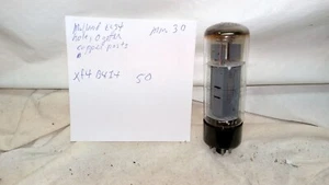 Mullard 6CA7 EL34 Tubes xf4 Blackburn O Getter Tested Good TV-7/U Copper - Picture 1 of 6