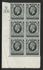 1934 4d controllo incisione Y36 11 punti perf tipo 5 NON MONTATO MINT/MNH - Foto 1 di 1