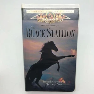 VHS The Black Stallion Video Tape Movie 1979 Color Rated G Adventure Horse - Imagen 1 de 4