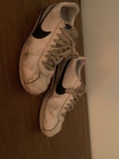 Mens Size 10 Nike White Cortez Trainers