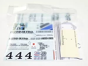 NEW KYOSHO ULTIMA '87 WC Body Clear + Decals WORLDS KU5 - Picture 1 of 3