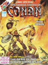  SAVAGE SWORD OF CONAN (1974 - 1995) COMPLETE DVD-ROM COLLECTION(ALL 235 ISSUES)