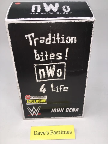 NWO John Cena WWE Elite Collection Ringside Exclusive Action Figure BOX NOT MINT Cover
