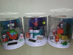 3 x neue solarbetriebene Kardinal Vogel, Pinguin & Elefant - Bild 1 von 4