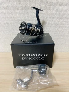 Shimano Spinning Reel 21 TWIN POWER SW 4000XG 6.2:1 Fishing Reel IN BOX - Picture 1 of 11