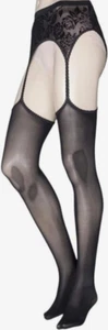 Medias Trasparenze Cabernet Negras con Cinturón Tirantes Medias Talla 3 - 4 - Imagen 1 de 2