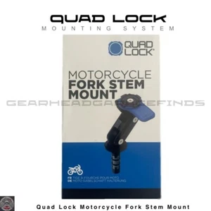 Quad Lock Motorcycle Fork Stem Mount Quadlock NEW IN BOX FREE SHIPPING - Photo 1 sur 4