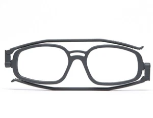 Gafas de lectura plegables planas italianas transparentes Nannini 503 GRIS MATE - Imagen 1 de 7