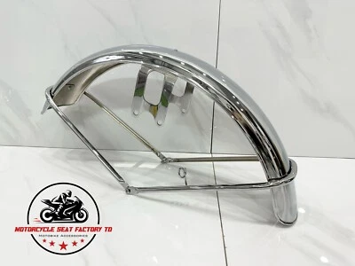 74-75 Suzuki GT550 GT 550 Indy Guardabarros Delantero Alta Calidad Acero Cromo Nuevo. GT550 Foto 1 de 4