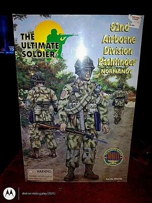 DE COLECCIÓN ULTIMATE SOLDIER 82ND AIRBORNE NORMANDY PATHFINDER 1/6 FIG. Sin usar, en caja 1999 Foto 1 de 4