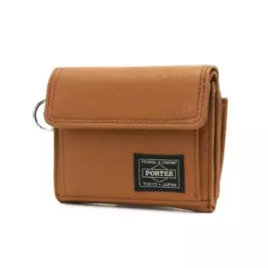 Porter Yoshida CALM WALLET Squid fold wallet 041-03122 Camel - Picture 1 of 8