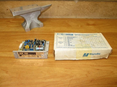 MagneTek 7-22170600 *USED?* DC Motor Speed Control W706 MSC700 - Image 1 of 4