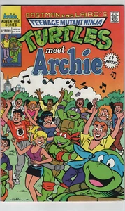 Teenage Mutant Ninja Turtles Meet Archie Spring 1991 Archie Comics Dan Decarlo - Picture 1 of 2