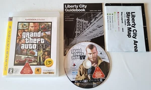 Grand Theft Auto IV GTA 4 - PlayStation 3 PS3 - NTSC-J JAPAN - Complet + Map - Picture 1 of 5