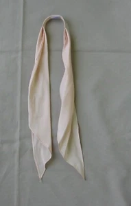Scarf tie western square dance apache tie beige tan NEW cowboy wedding country - Picture 1 of 1