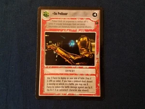 Star Wars CCG Dagobah Limited The Professor - Picture 1 of 1