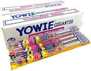Yowie Giant Assorted Flavors Freeze Pops - 40 x 5.5oz
