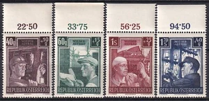 Austria 1951 Yvert 794/97 reconstrucción MNH VF - Imagen 1 de 2