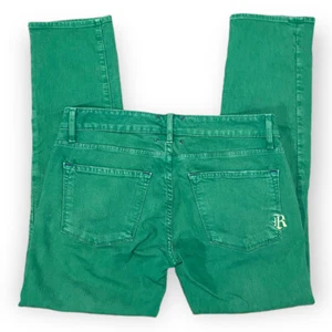 Women's Rich and Skinny Green Jeans Size 27 - Picture 1 of 7